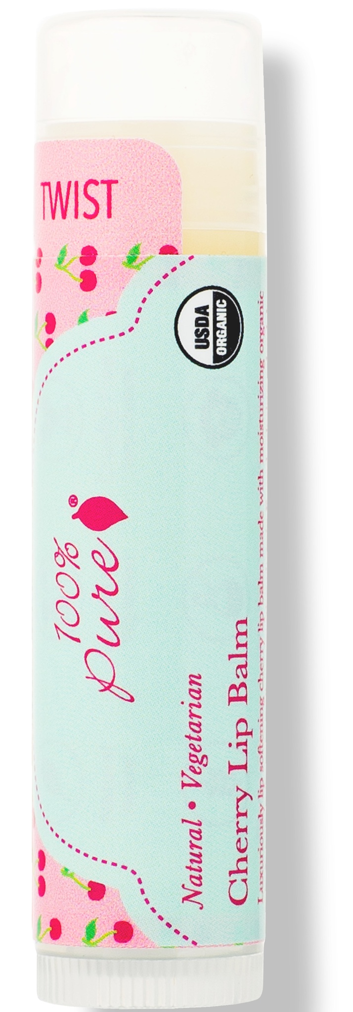 100% Pure Cherry Lip Balm