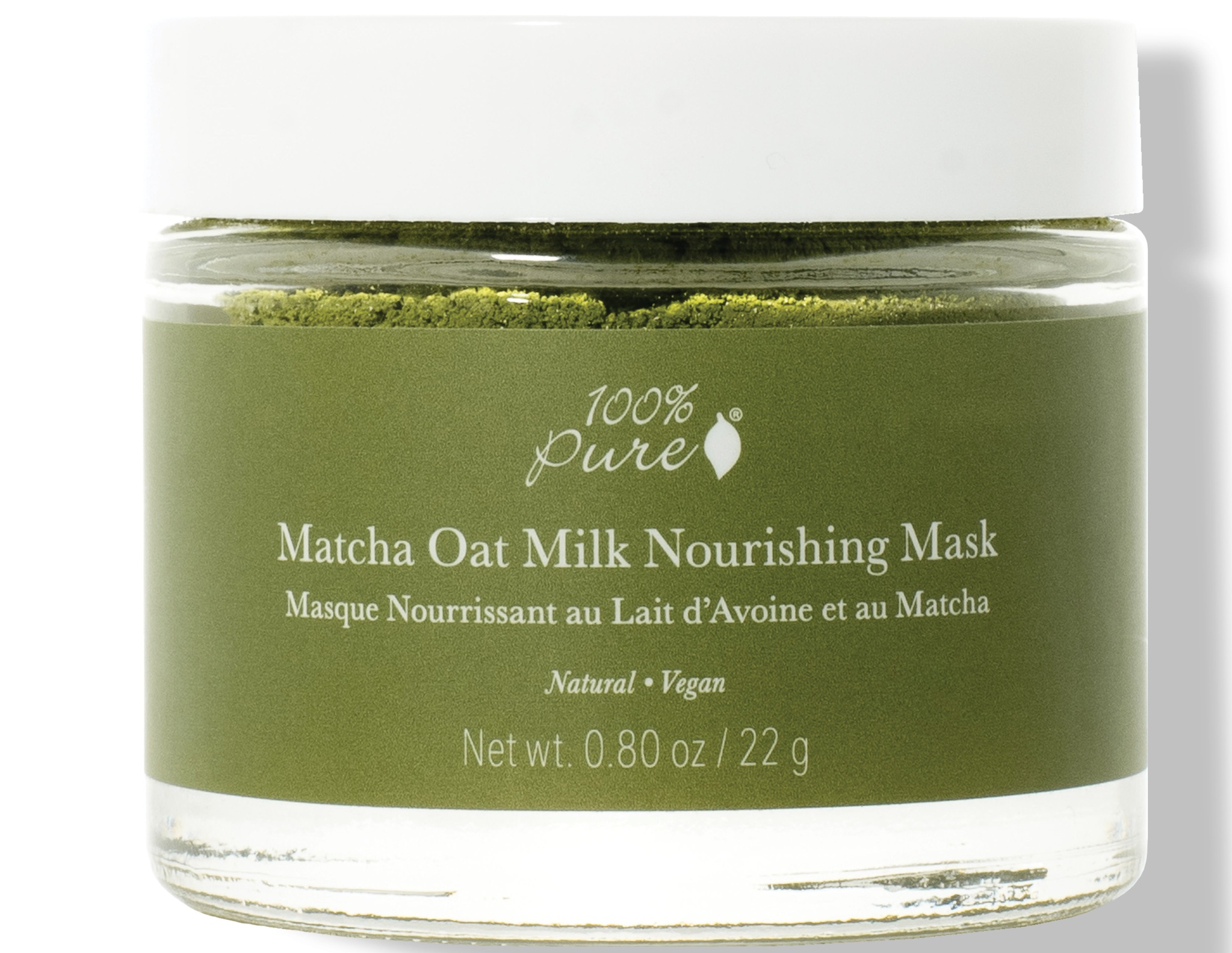 100% Pure Matcha Oat Milk Nourishing Mask