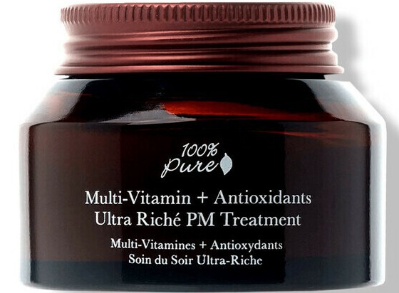 100% Pure Multi-vitamin + Antioxidants Ultra Riché Pm Treatment