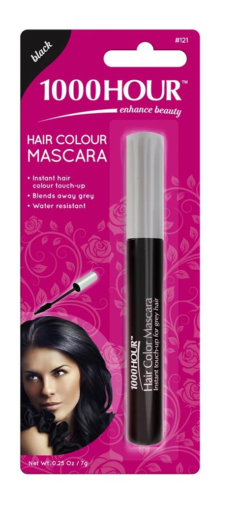 1000 Hour Hair Colour Mascara Black