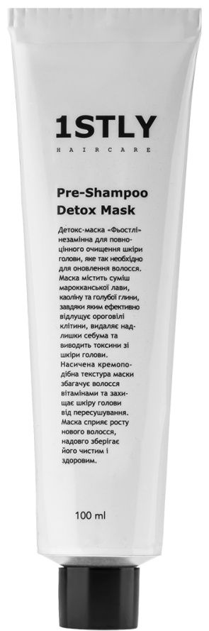 1STLY Skincare Pre-Shampoo Detox Mask