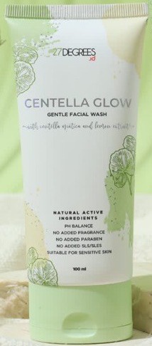27 DEGREES Centella Glow Gentle Facial Wash