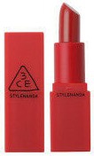 3CE Red Recipe Lip Color