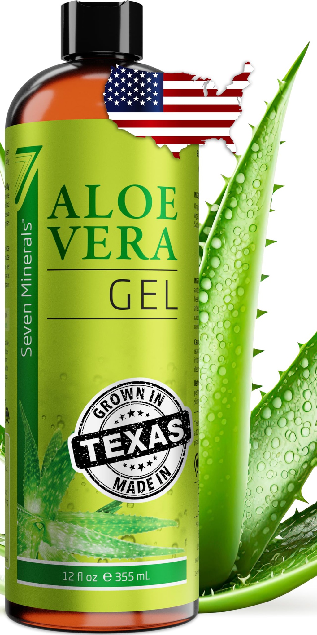 7 Minerals Organic Aloe Vera Gel
