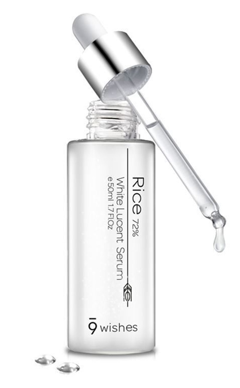 9wishes Rice 72% White Lucent Serum