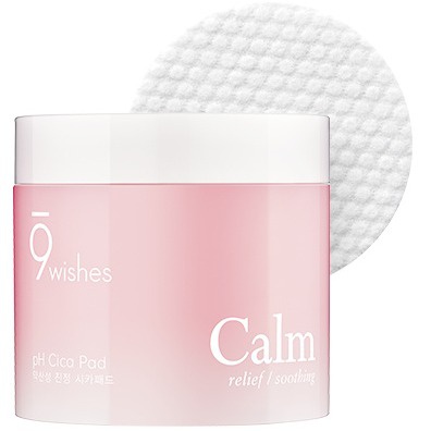 9wishes pH Calm Cica Toner Pad