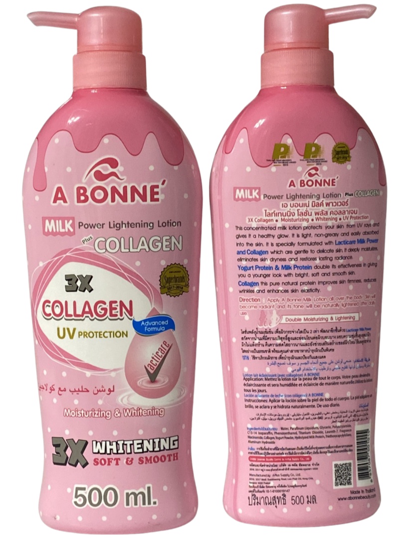 A BONNÉ Milk Power Lightening Lotion Plus Collagen