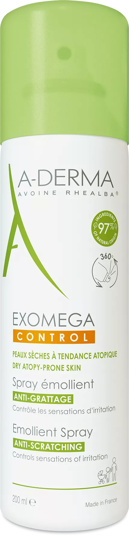 A-Derma Exomega Control Anti-Scratching Emollient Spray