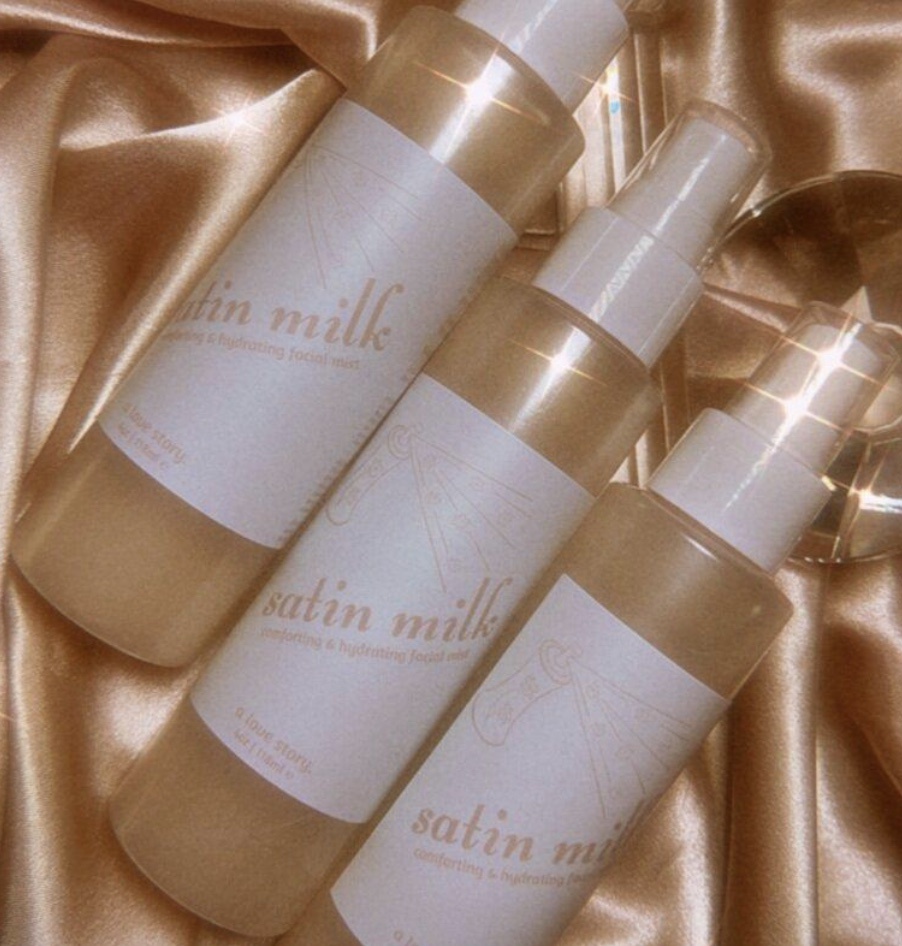 A Love Story Skincare Satin Milk - Hydrating Milky Facial Mist