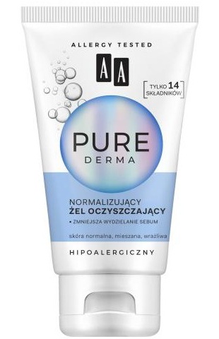 AA Allergy Tested Pure Derma Normalizing Cleansing Gel