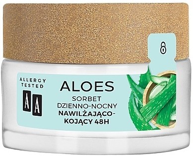 AA Aloes 48h Moisturising And Soothing Day And Night Sorbet
