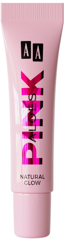 AA Aloes Pink Lip Balm Natural Glow