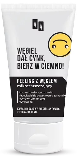 AA Emoji Charcoal Face Scrub