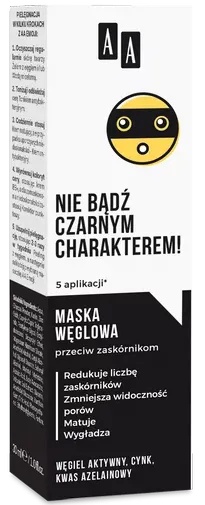 AA Emoji Charcoal Mask