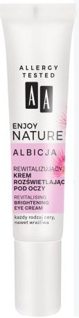 AA Enjoy Nature Albicja Revitalising Illuminating Eye Cream