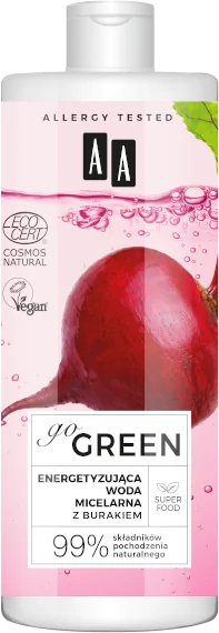 AA Go Green Energizing Micellar Water With Beet