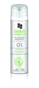 AA Shave Safe&Care Moisturizing Shaving Gel