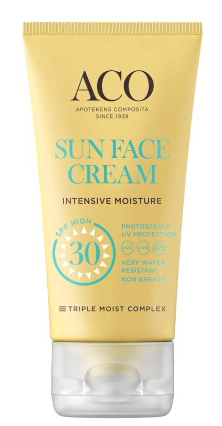ACO Sun Face Cream SPF 30
