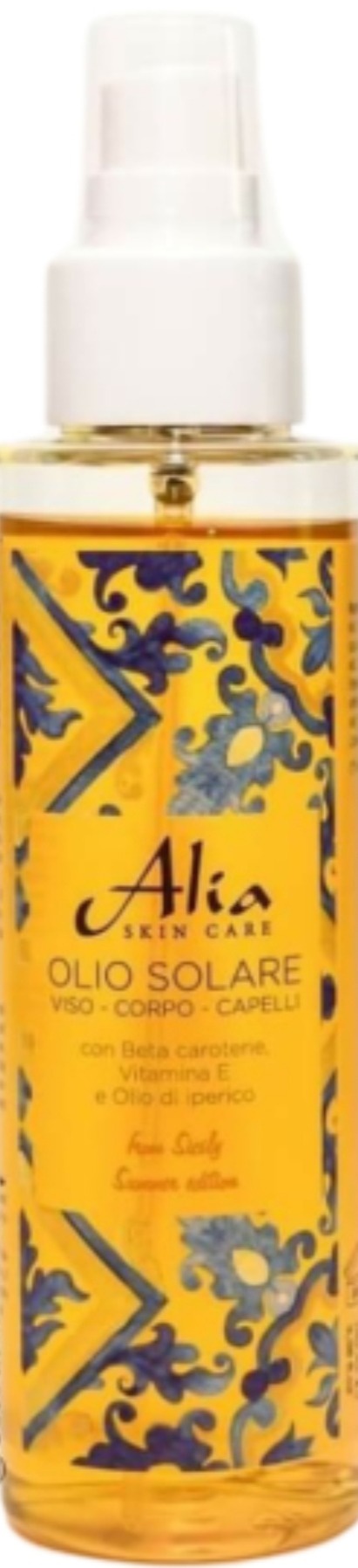 ALIA SKINCARE Olio Solare Spray Viso Corpo Capelli