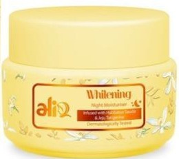 ALIA SKINCARE Whitening Night Moisturiser
