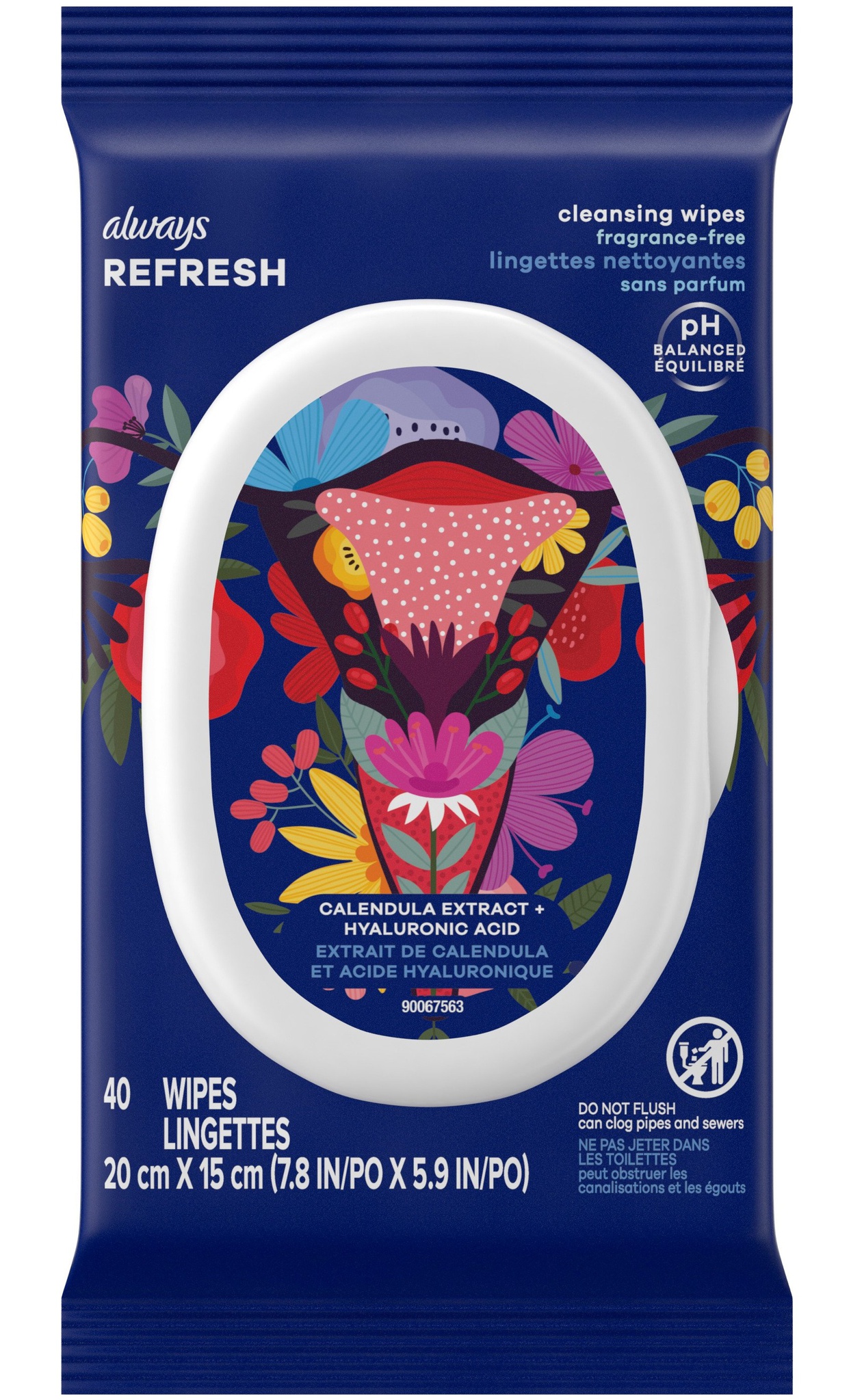 ALWAYS Refresh Cleansing Wipes