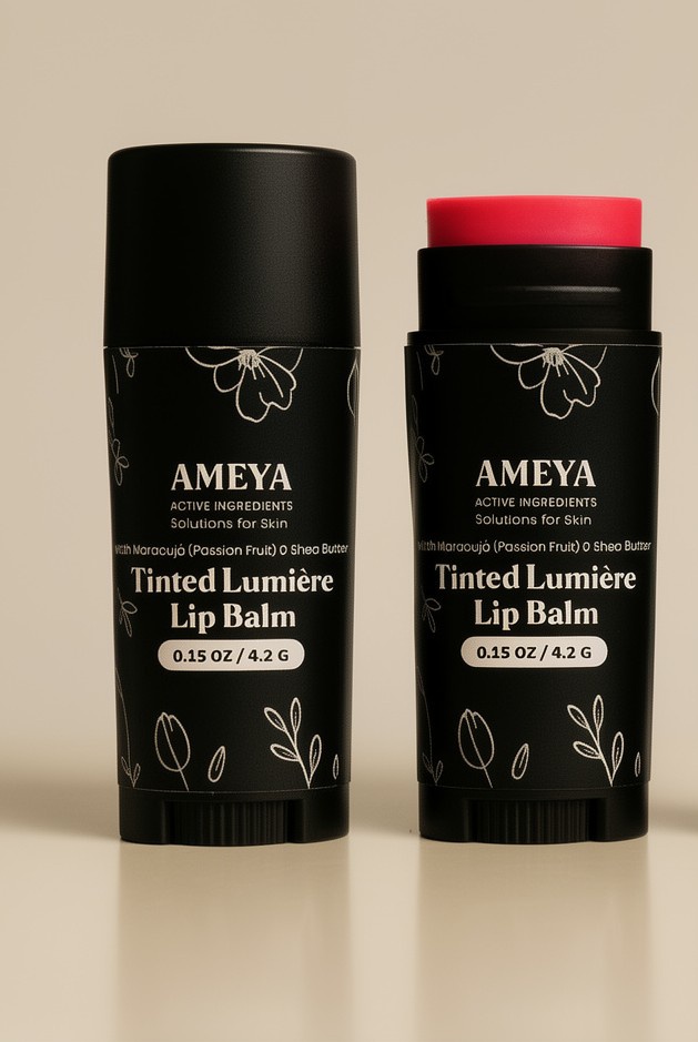 AMEYA ACTIVE INGREDIENTS Tinted Lumiere Lip Balm