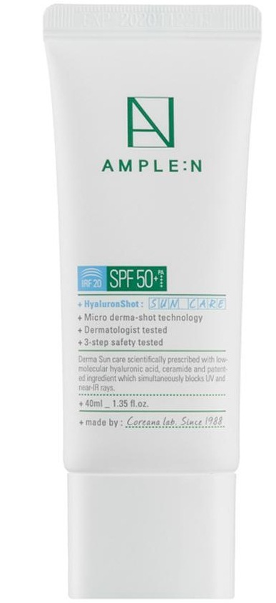 AMPLE:N Hyaluronshot Essence Sun SPF50+ Pa++++ Irf20