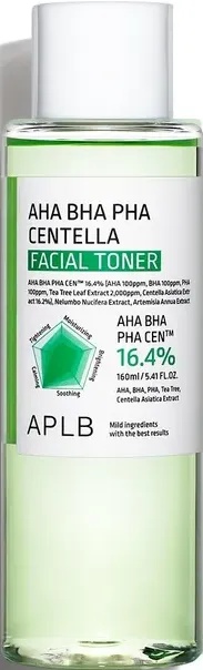 APLB AHA BHA PHA Centella Facial Toner