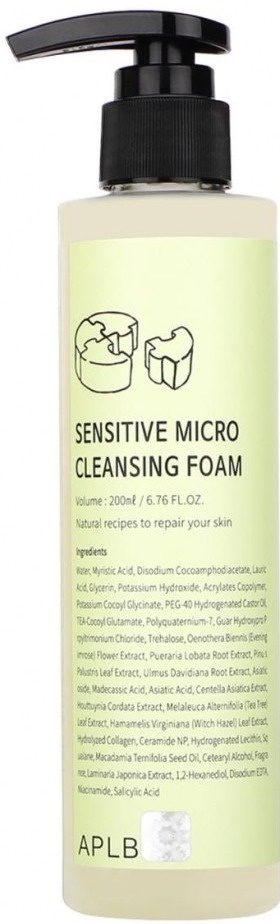 APLB Sensitive Micro Cleansing Foam