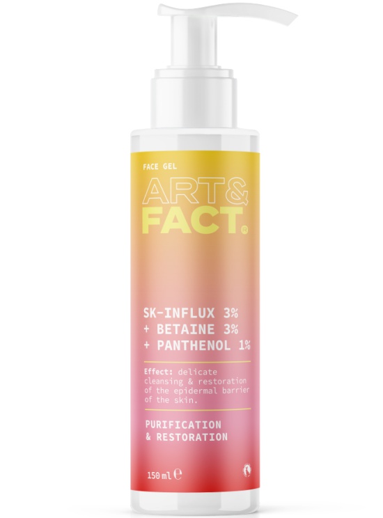 ART&FACT. Face Gel Sk-influx 3% + Betaine 3% + Panthenol 1%
