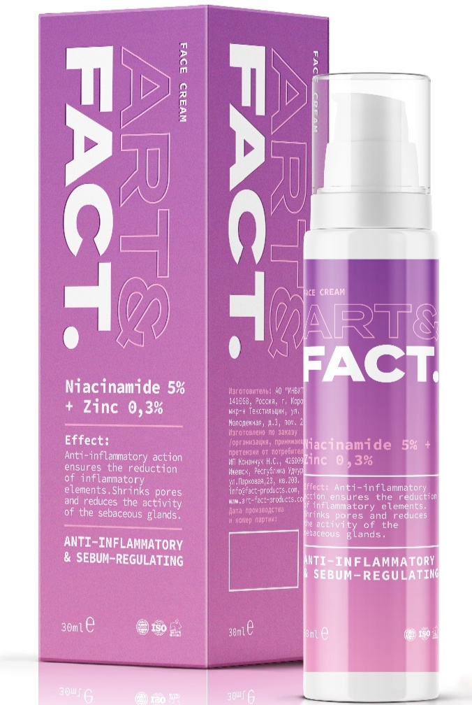 ART&FACT. Niacinamide 5% + Zinc 0,3%