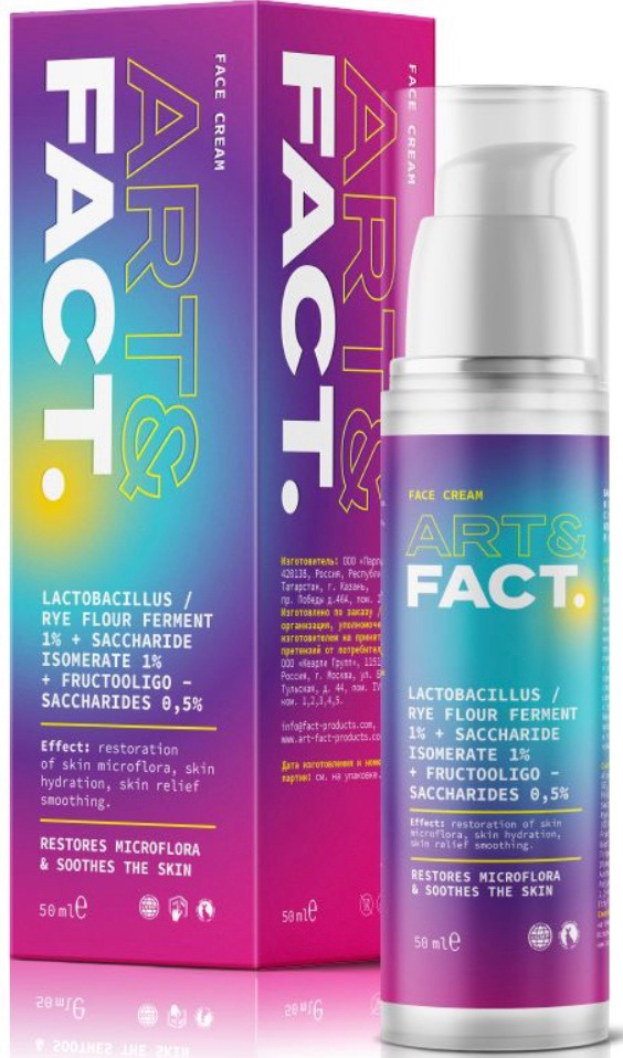 ART&FACT. Pro And Prebiotics Cream