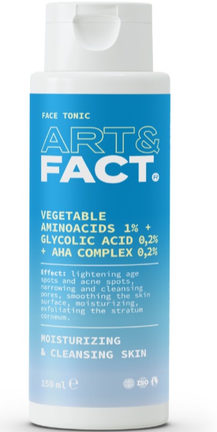 ART&FACT. Vegetable Aminoacids 1% + Glycolic Acid 0,2% + AHA Complex 0,2%