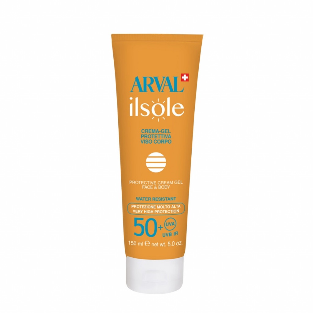 ARVAL ilsole Body & Face Cream-Gel SPF50+