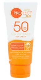 ASDA Protect Spf 50+ Face Q10 Anti-Age Sun Cream