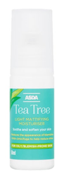 ASDA Tea Tree Light Mattifying Moisturiser