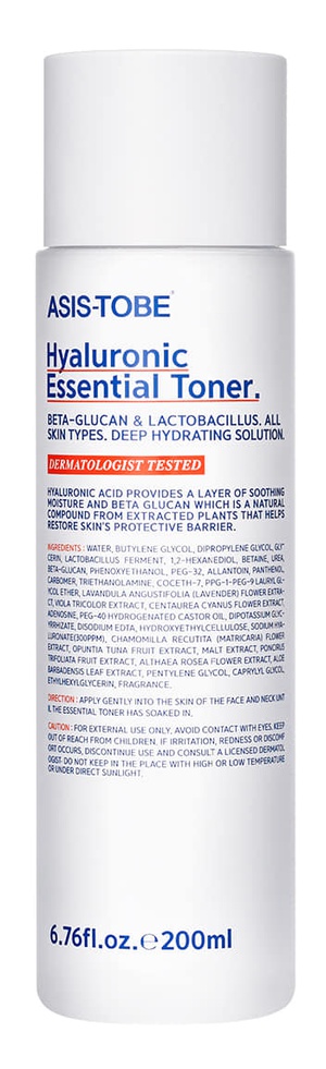 ASIS-TOBE Hyaluronic Essential Toner