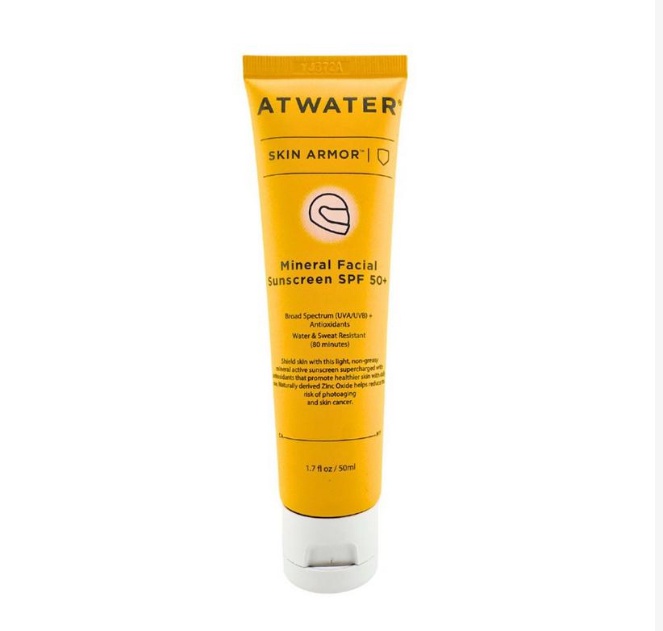 ATWATER Skin Armor Mineral Facial Sunscreen Moisturizer