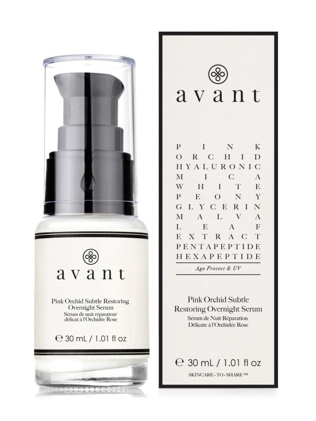 AVANT SKINCARE Pink Orchid Subtle Restoring Overnight Serum