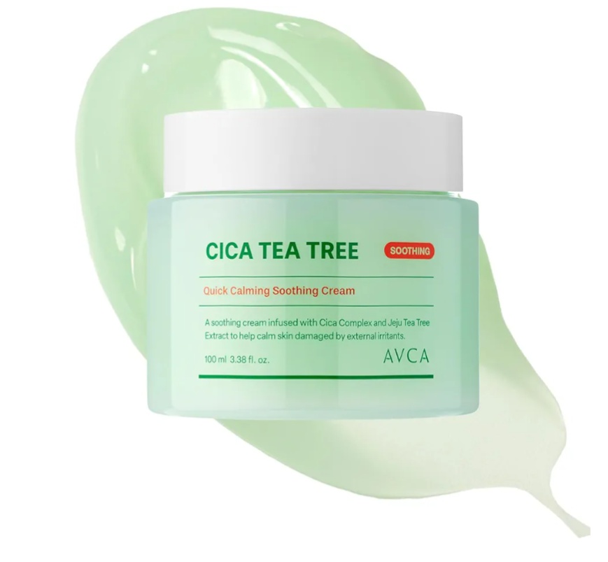 AVCA Quick Calming Cica Tea Tree Soothing Cream