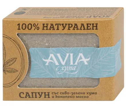 AVIA Soap Bar With Humus And Hemp Oil