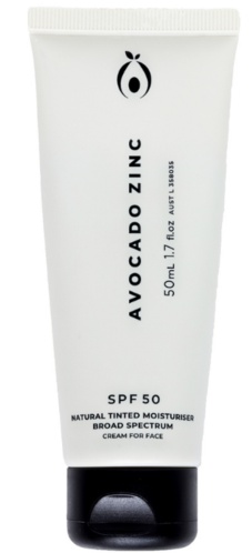 AVOCADO ZINC SPF 50 Natural Tinted Moisturiser
