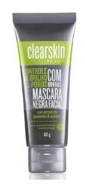 AVON Clearskin Máscara Negra Facial Com Minerais