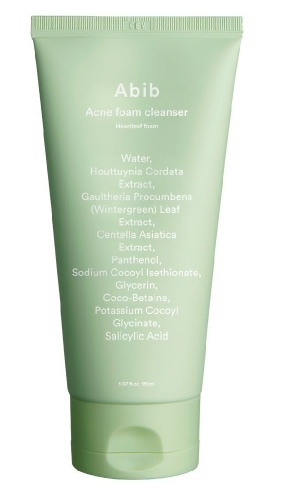Abib Acne Foam Cleanser Heartleaf Foam