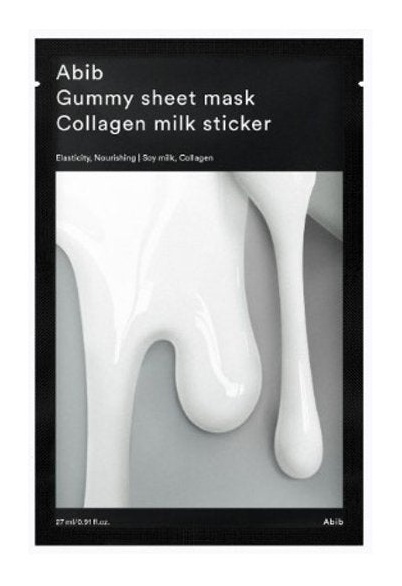 Abib Gummy Sheet Mask Collagen Milk Sticker