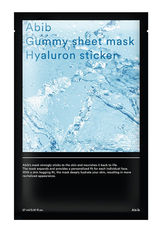 Abib Gummy Sheet Mask Hyaluron Sticker (Discontinued)
