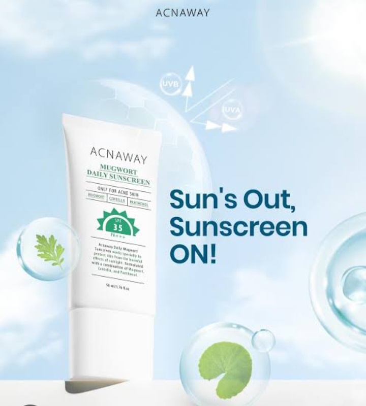 Acnaway Mugwort Daily Sunscreen