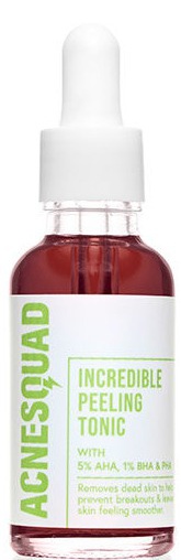 Acnesquad Incredible Peeling Tonic With 5% AHA & 1% BHA & PHA