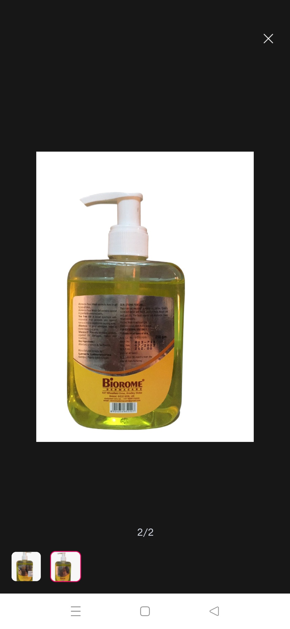 Acnevon Cleanser
