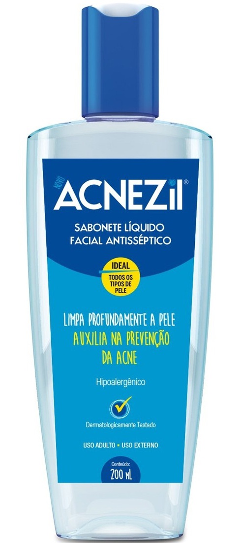 Acnezil Sabonete Líquido Facial